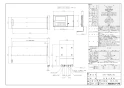 ノーリツ GTS-165ALD BL 13A 取扱説明書 施工説明書 納入仕様図 ガスふろ給湯器 バスイング 16号 スタンダード フルオート 浴室暖房付 納入仕様図1